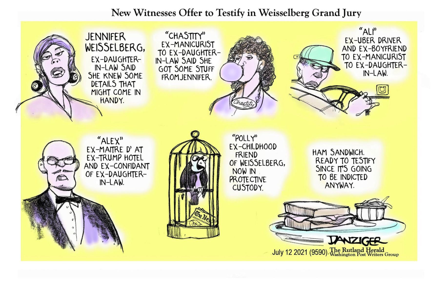 Jeff Danziger cartoon